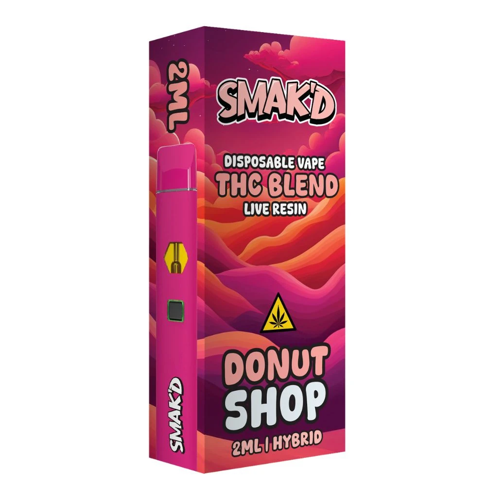SMAK'D 2ml THC Blend Live Resin Disposable - 5 ct.