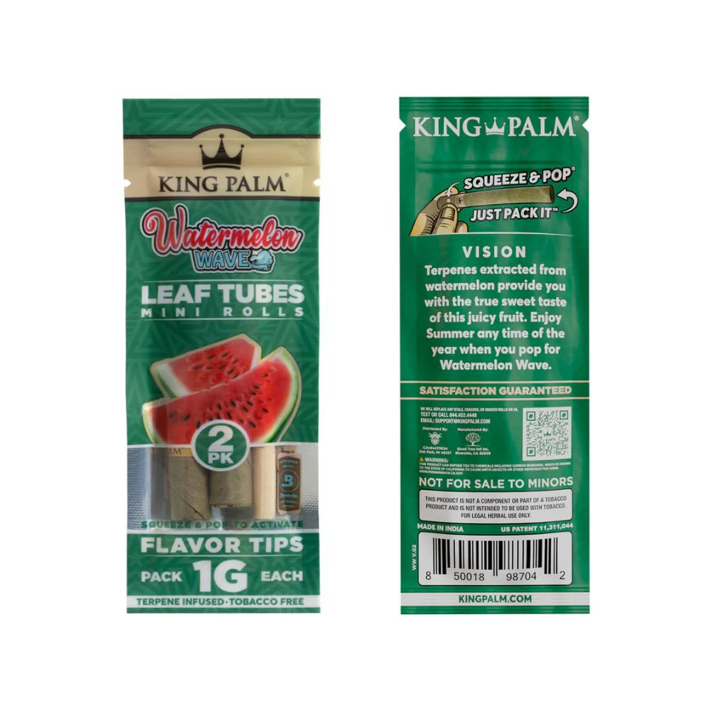 King Palm 2pk Mini - Watermelon Wave - Display of 10