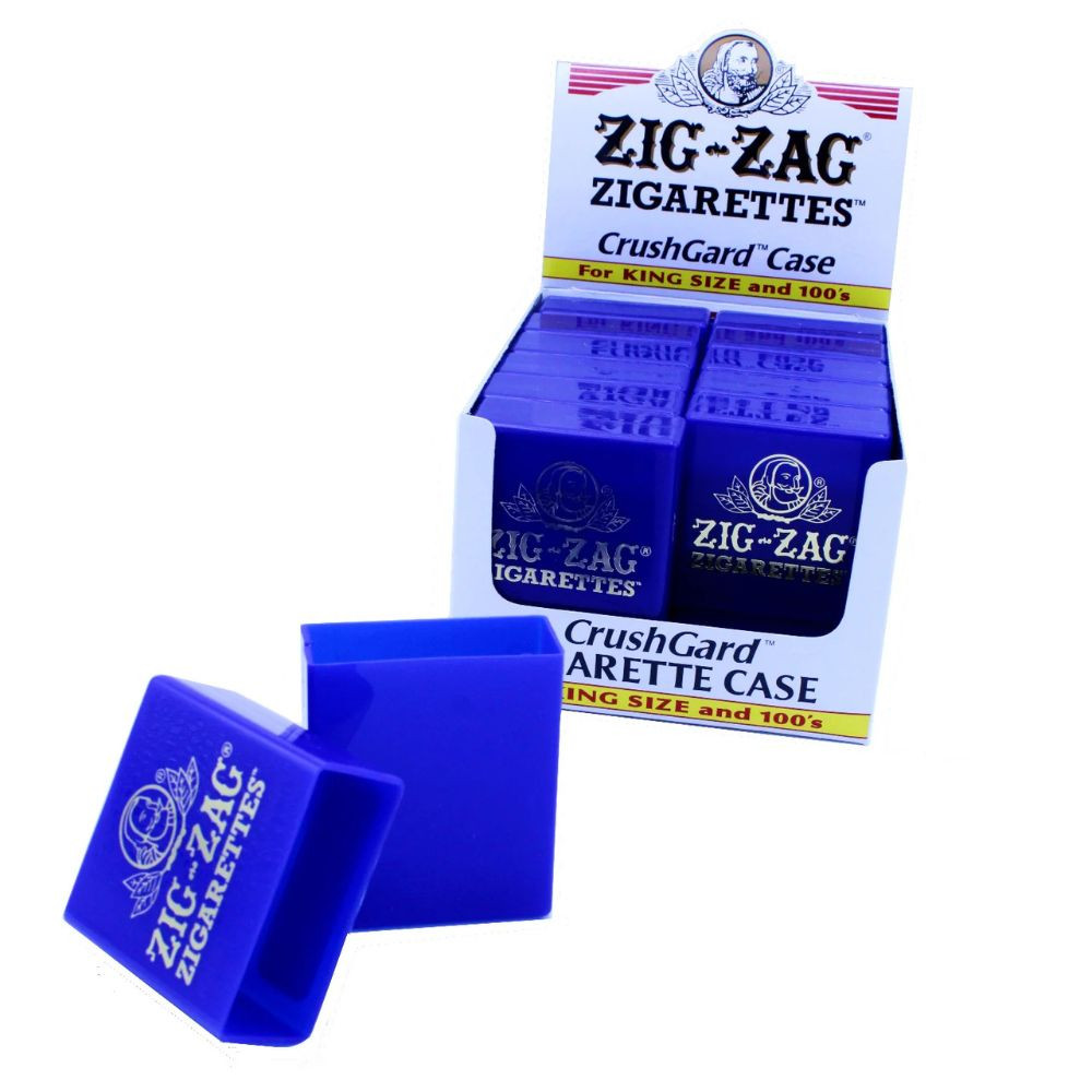 Zig-Zag Zigarettes King 100’s CrushGard Case - 12 ct. Display