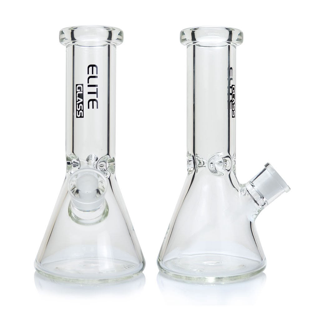 10" Elite Glass 9mm Beaker Water Pipe - Assorted