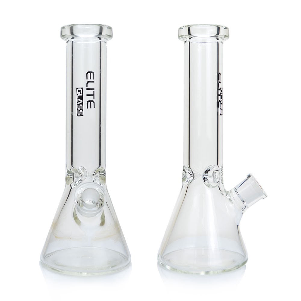 11" Elite Glass 9mm Beaker Water Pipe - Assorted