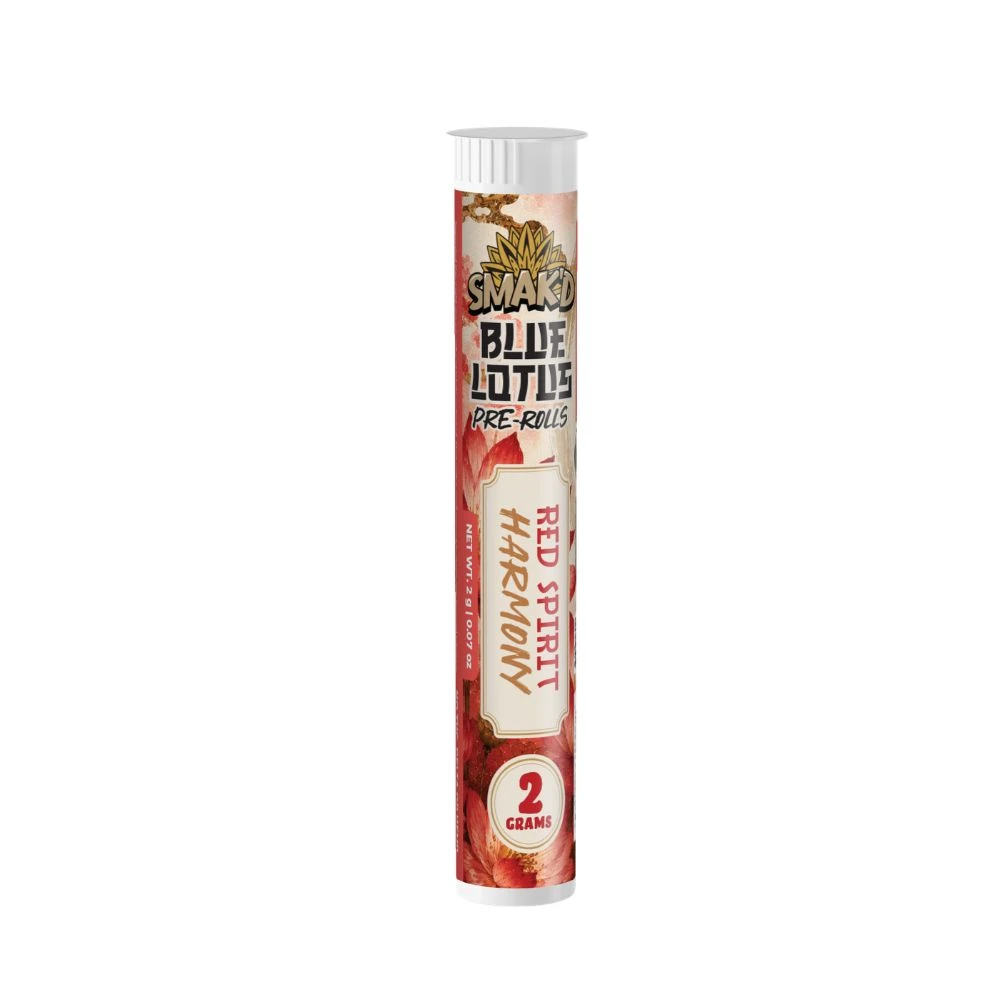 SMAK'D Blue Lotus Pre-Rolls - 30 ct. Jar