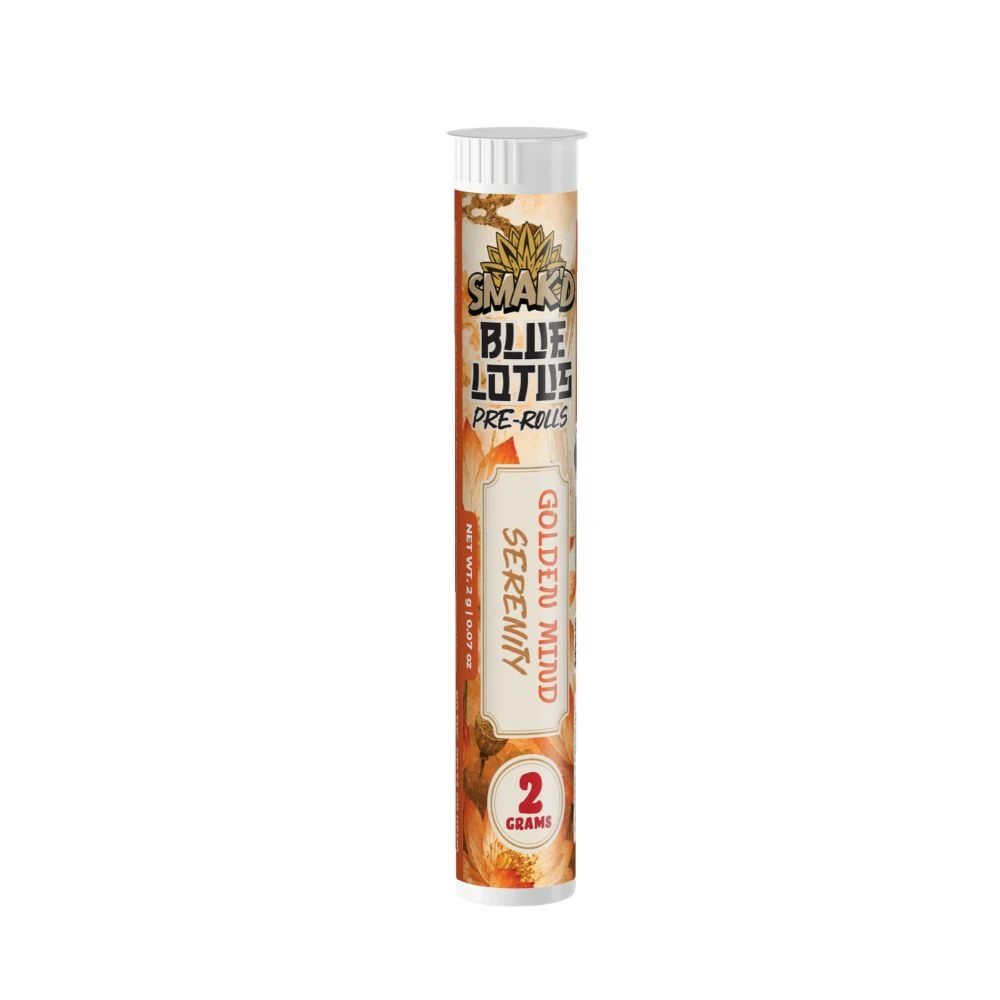 SMAK'D Blue Lotus Pre-Rolls - 30 ct. Jar