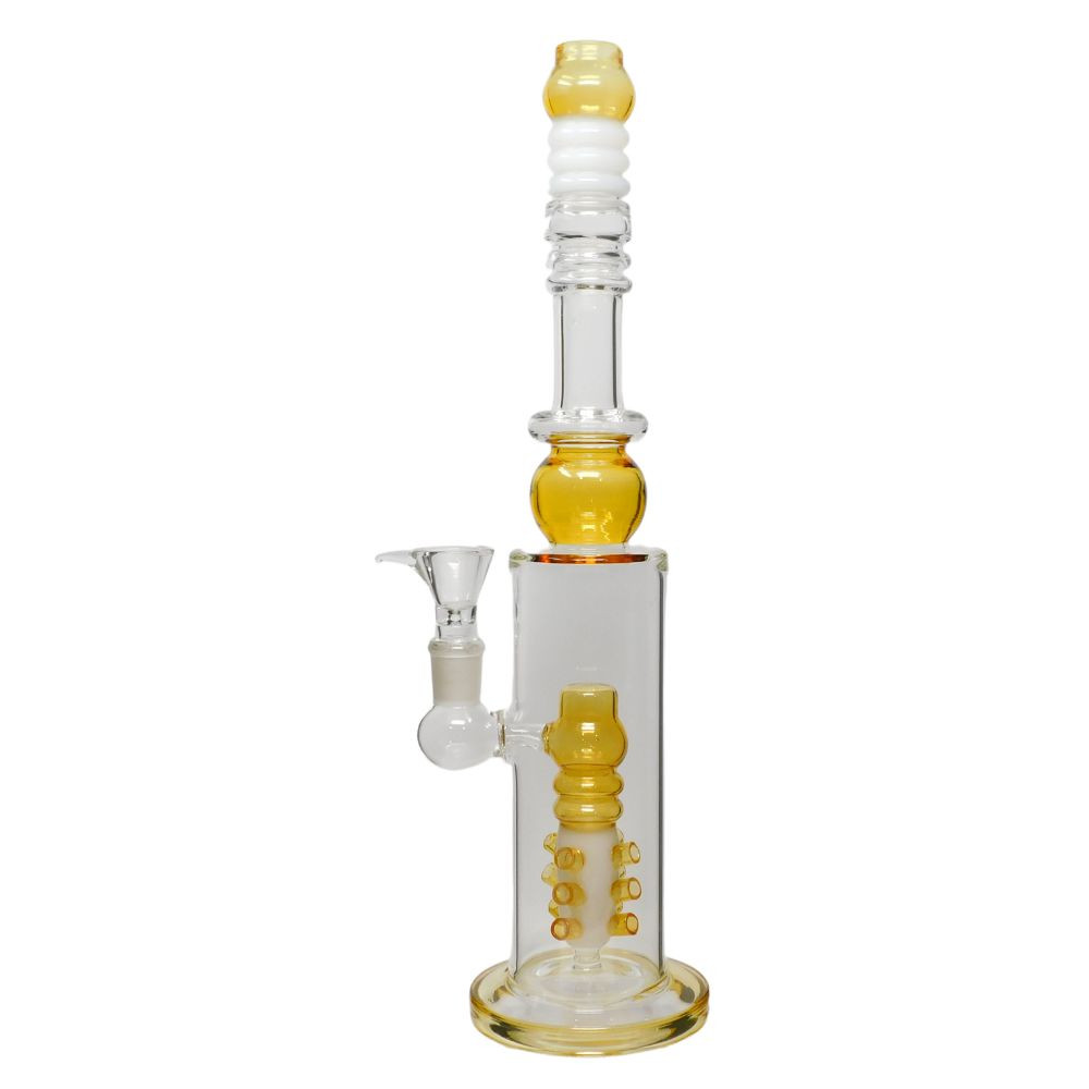 16" Bulb Perc Water Pipe - Assorted