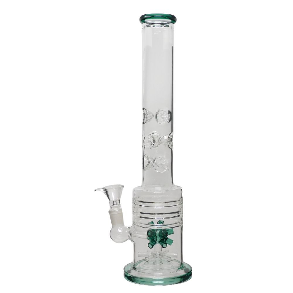 16" Multi-Ice Pinch Sprinkler Perc Water Pipe - Assorted