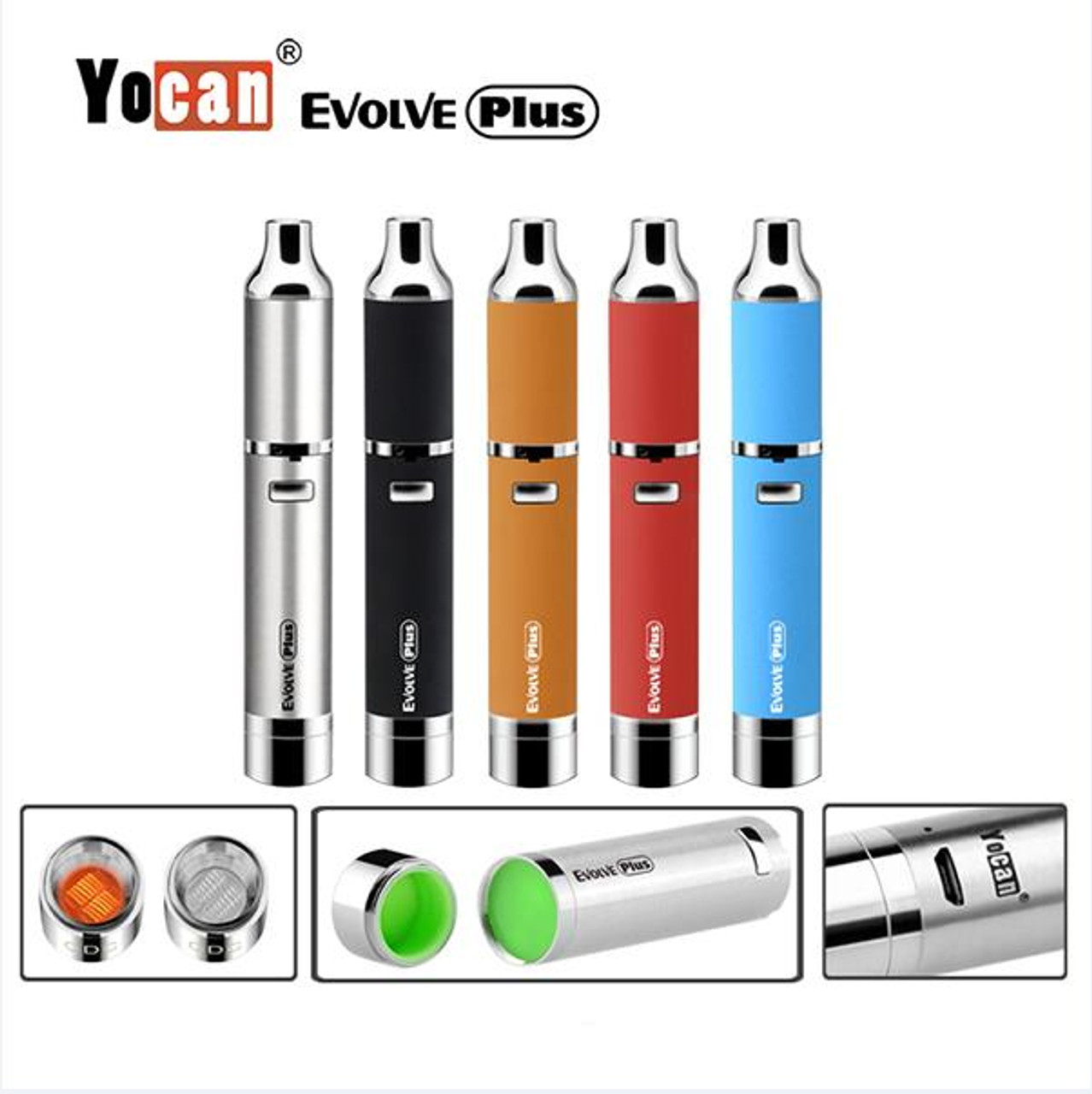 Yocan Evolve Plus Vaporizer For Wax & Dabs — Smokerolla®