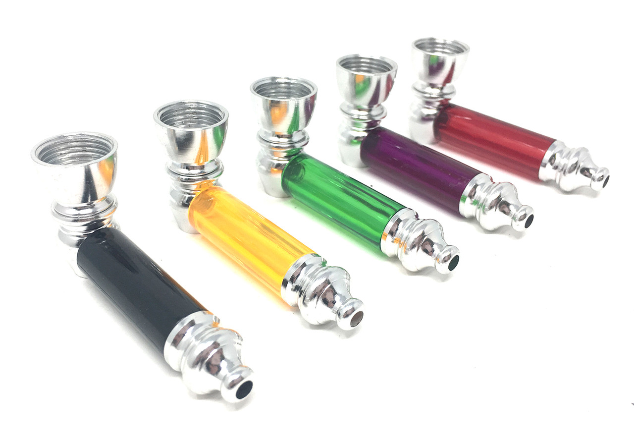 2.5" Metal Pipe - Assorted Colors