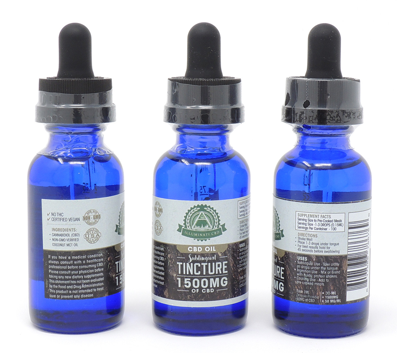 Illuminati CBD Tincture (1500MG, 3000MG)