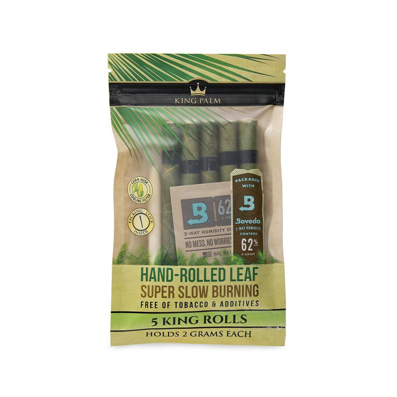 King Palm King 5pk w/ Boveda - Display of 15 King Palm King 5pk w/ Boveda - Display of 15