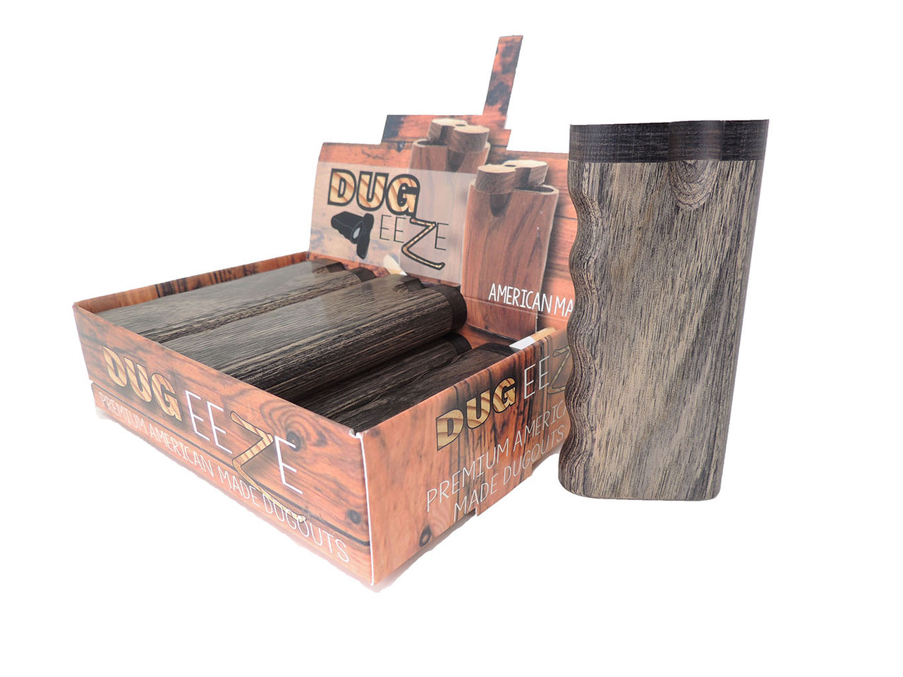 Charcoal Dug Eeze Premium Dugout - Twist Top