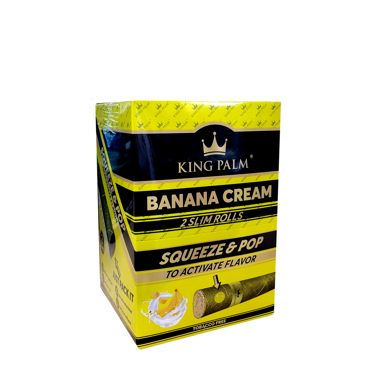 King Palm Slim Size - Banana Cream - 20ct.