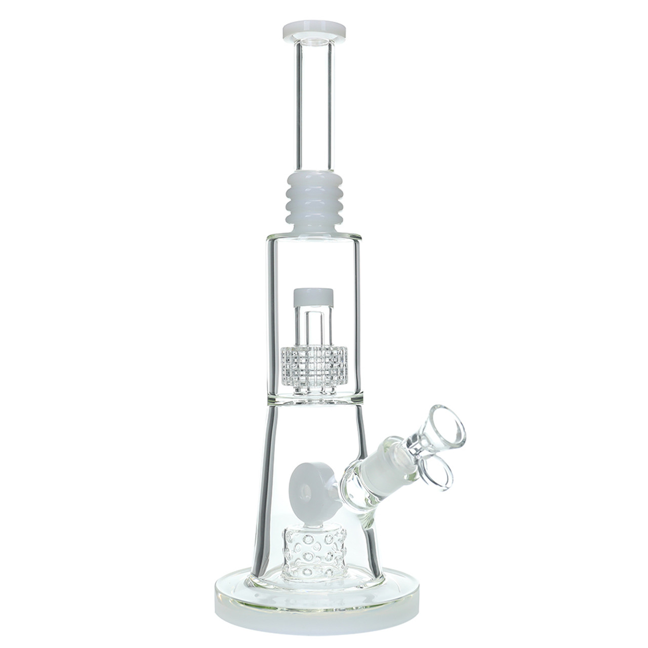 14" Matrix Cube Water Pipe - Assorted Colors