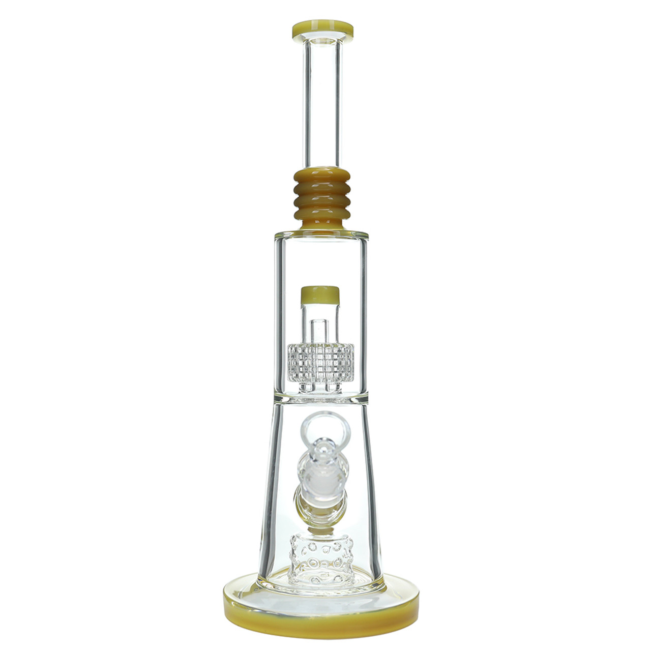 14" Matrix Cube Water Pipe - Assorted Colors