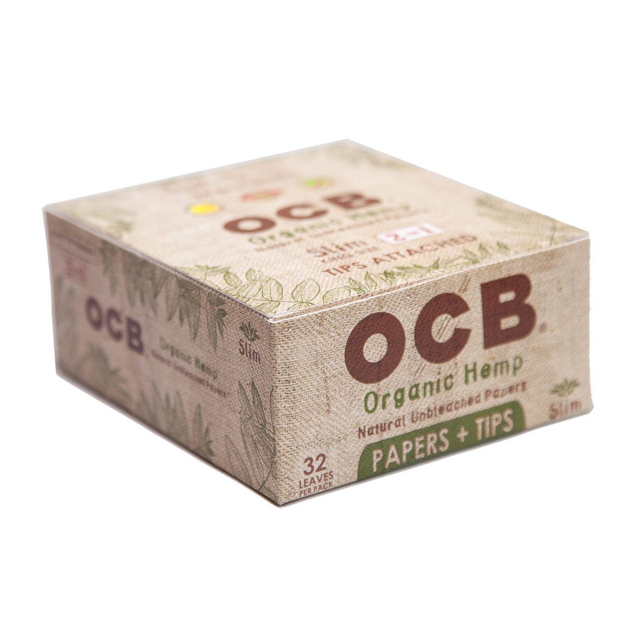 OCB Organic Hemp King Size + Tips Rolling Papers