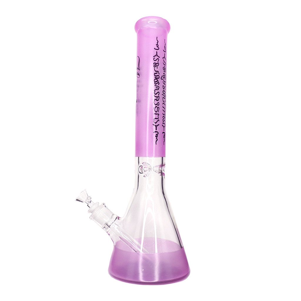 16" Beaker Electroplated with Mystery Writing and Artwork - Assorted