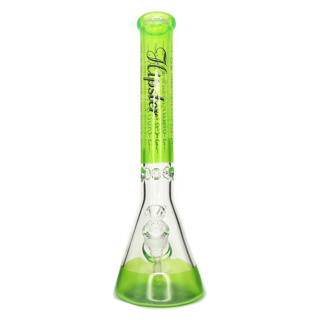 16" Beaker Electroplated with Mystery Writing and Artwork - Assorted