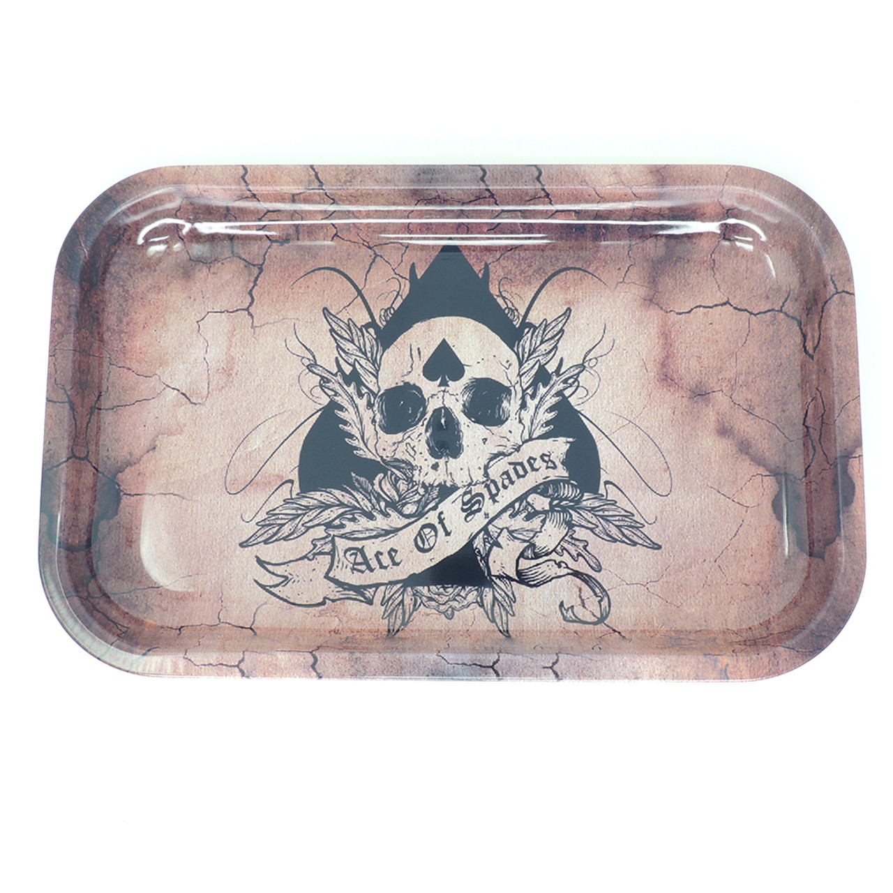 Ace of Spades Metal Rolling Tray - S/M
UNS Wholesale
Smoke Shop Distributor
Head Shop Novelty Supplies
Rolling tray distributor
backwoods distributor