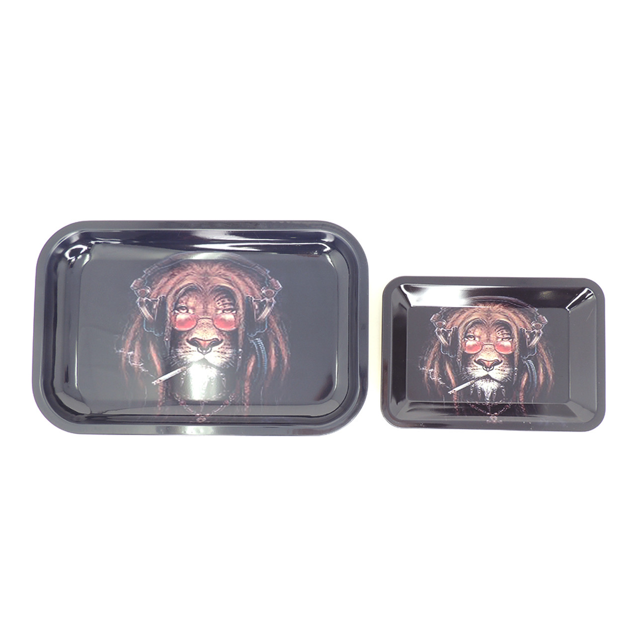 Smoking Rasta Lion Metal Rolling Tray - S/M
UNS Wholesale
Smoke Shop Distributor
Head Shop Novelty Supplies
Rolling tray distributor
backwoods distributor