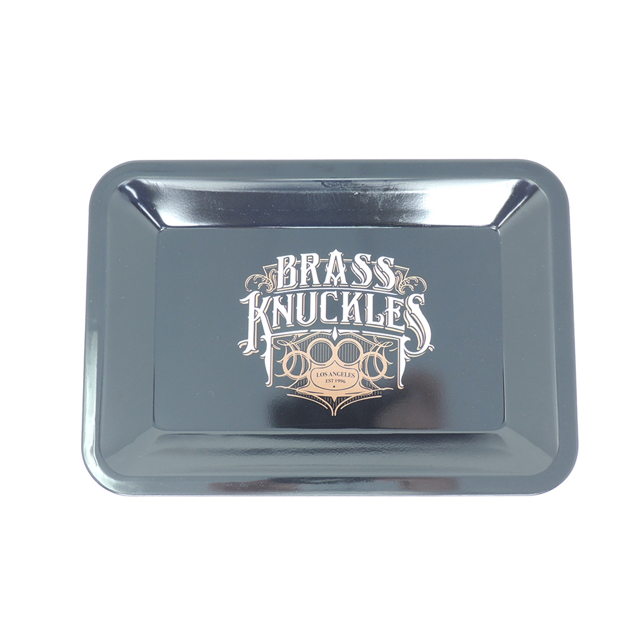 Brass Knuckles Metal Rolling Tray - S/M
UNS Wholesale
Smoke Shop Distributor
Head Shop Novelty Supplies
Rolling tray distributor
backwoods distributor