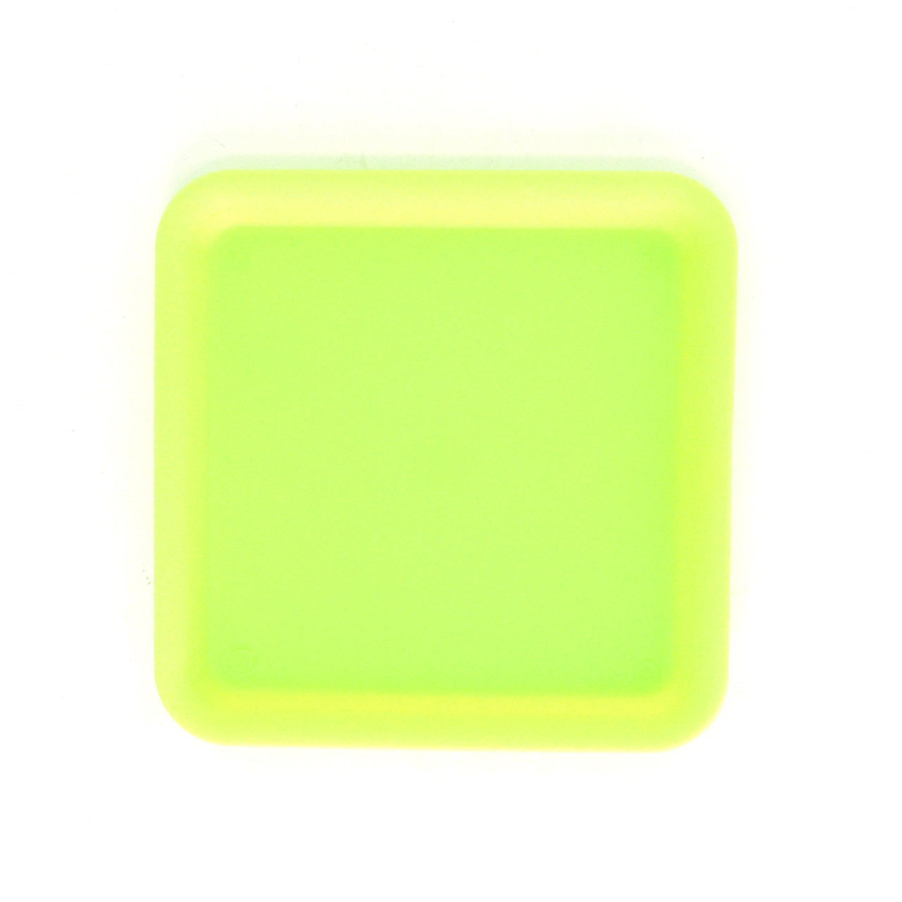 Plastic Rolling Tray in lime green