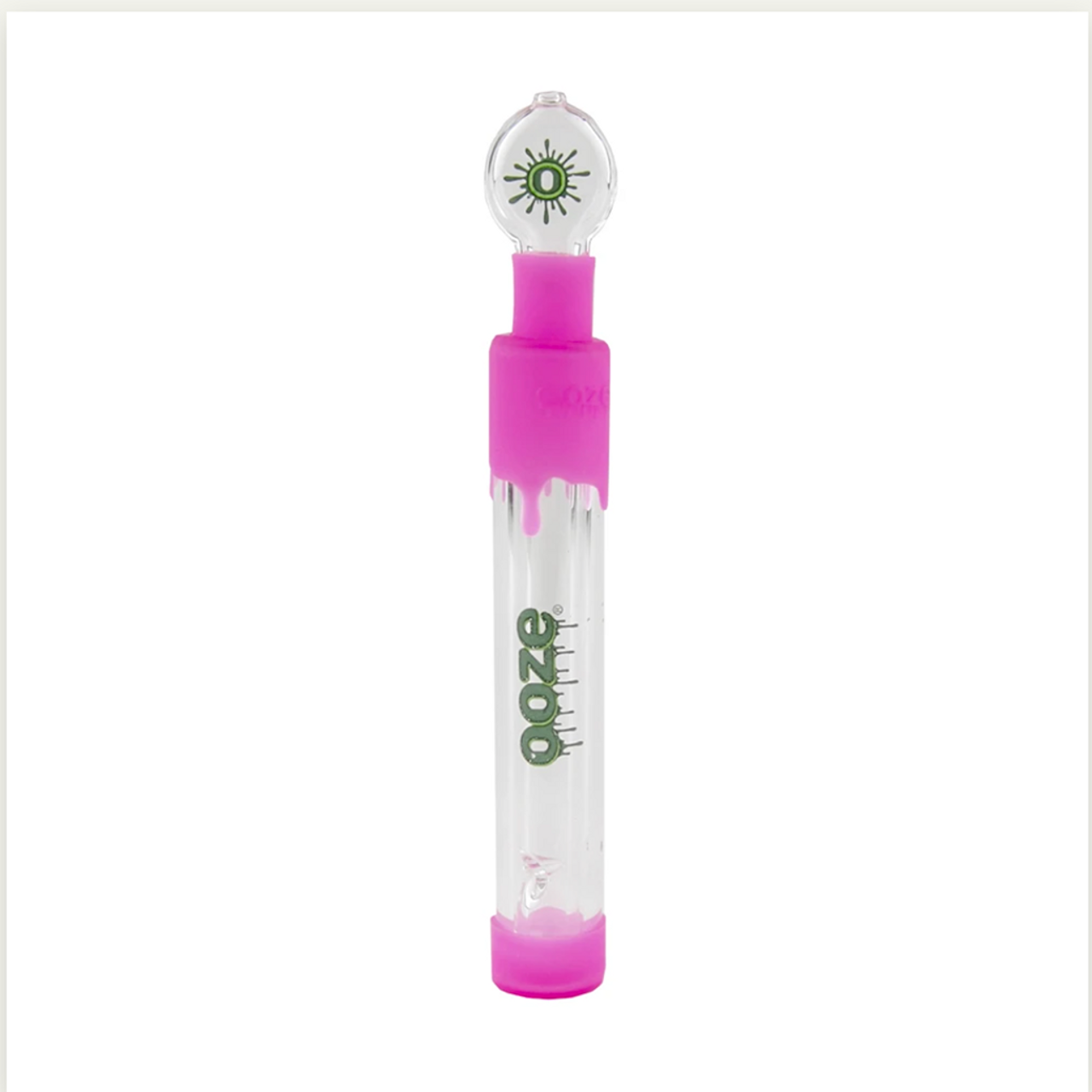 Ooze Slider Glass Blunt for retail stores in pink color