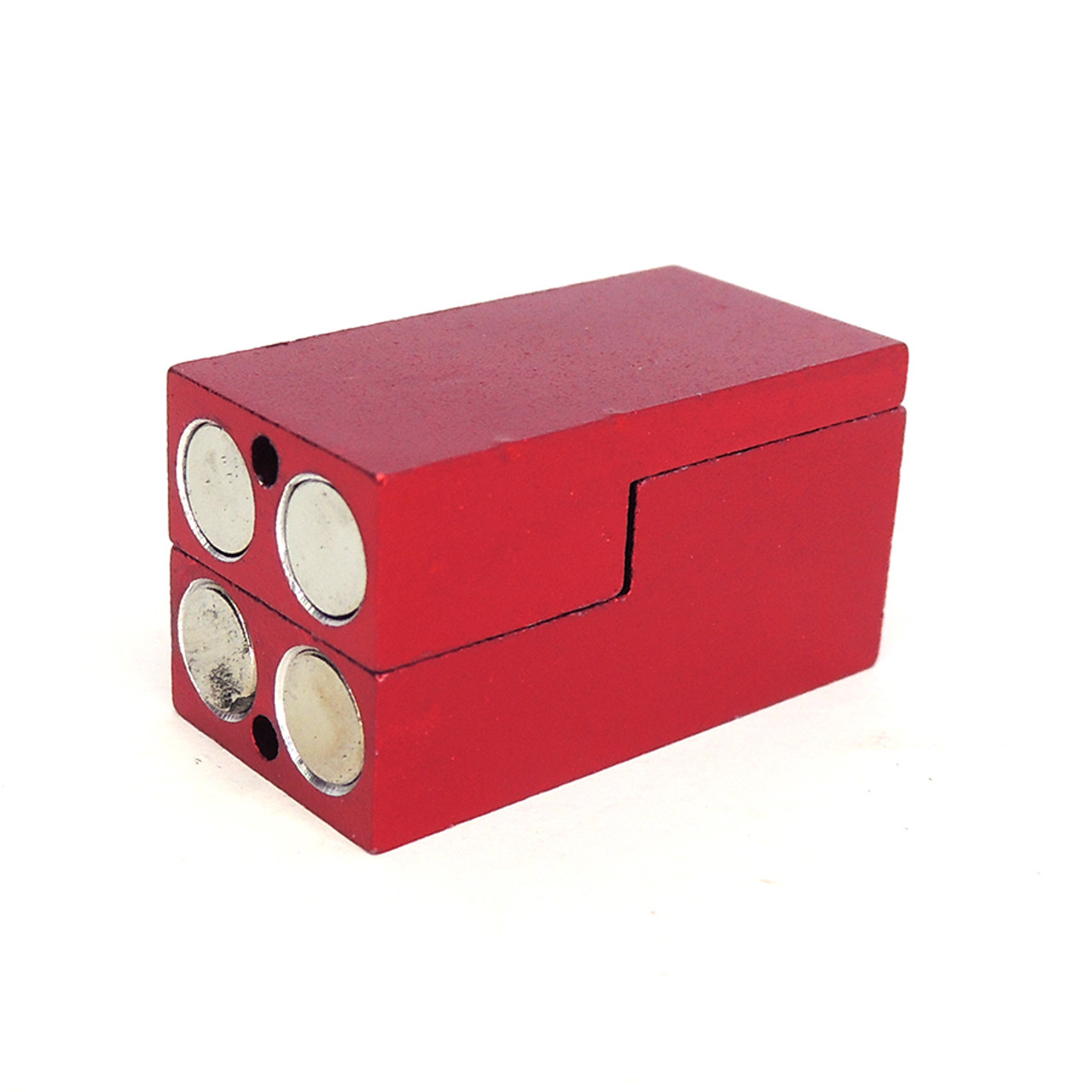 Magnetic Foldable Metal Pipe - Red