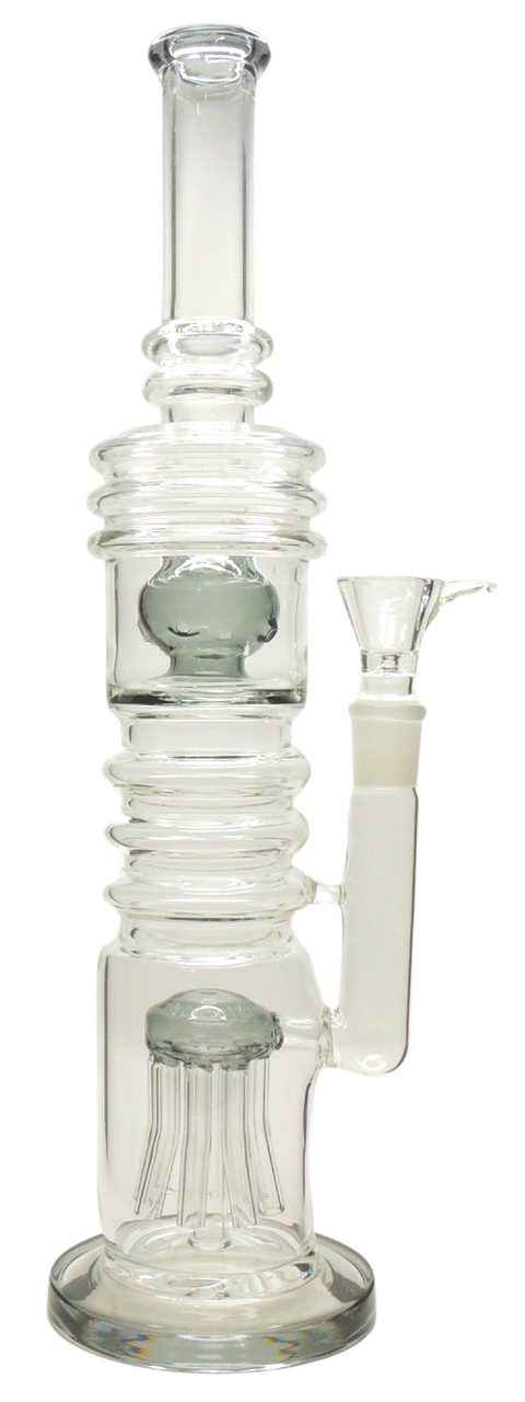 16" Jellyfish Perc Water Pipe - Assorted