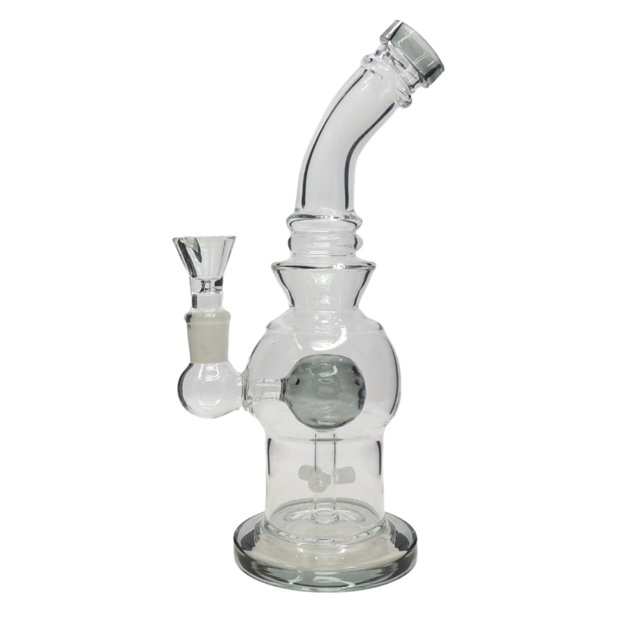 10" Bent Neck With Ball and Perc - Assorted