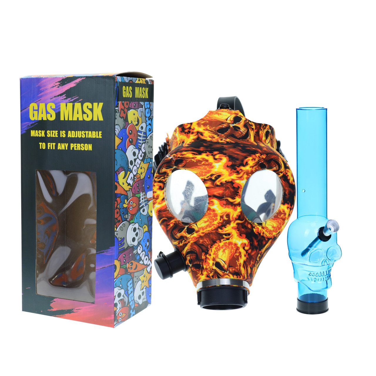 Gas Mask - Wet (Assorted Printed Designs)