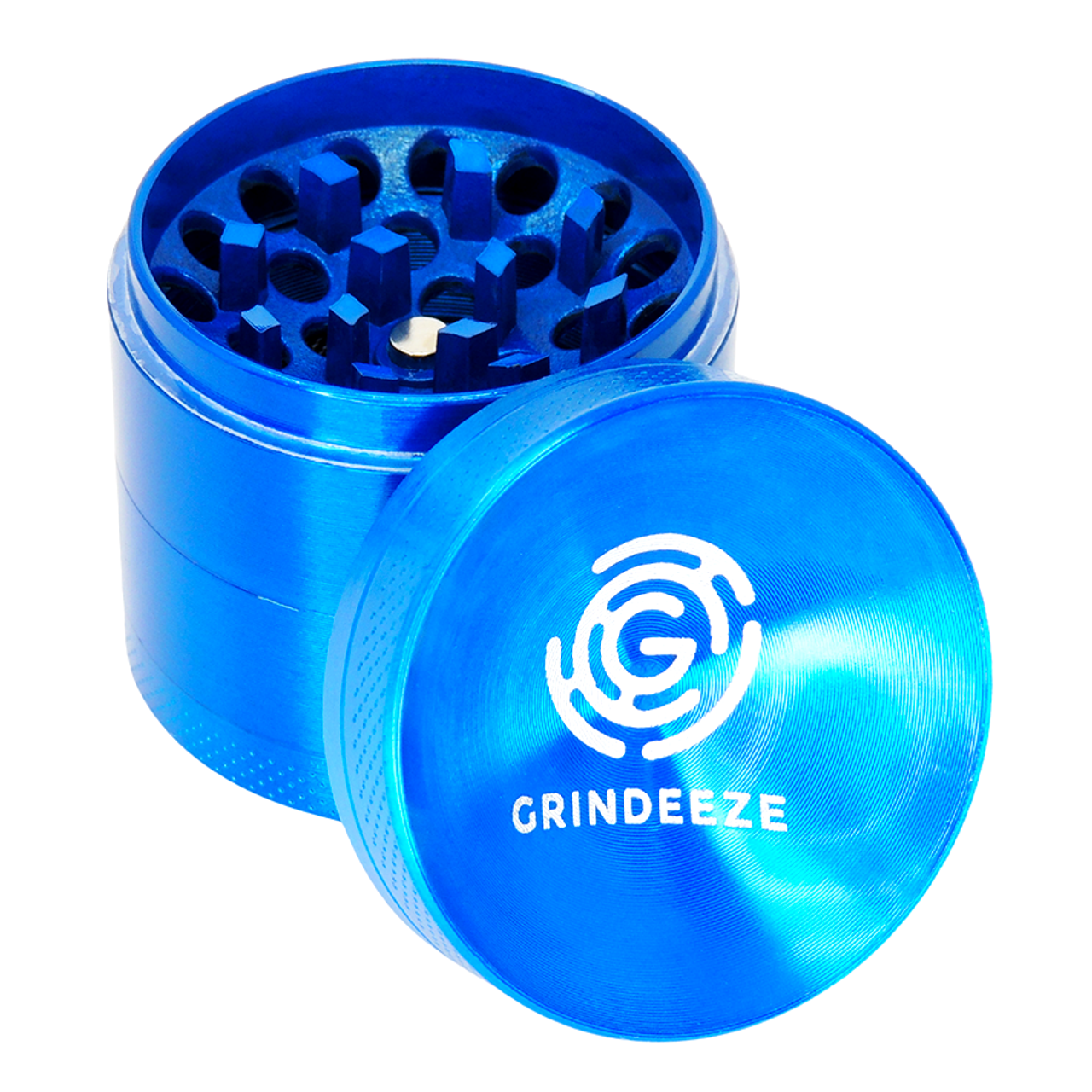 Grind Eeze 4-Part Concave Top Zinc Grinder