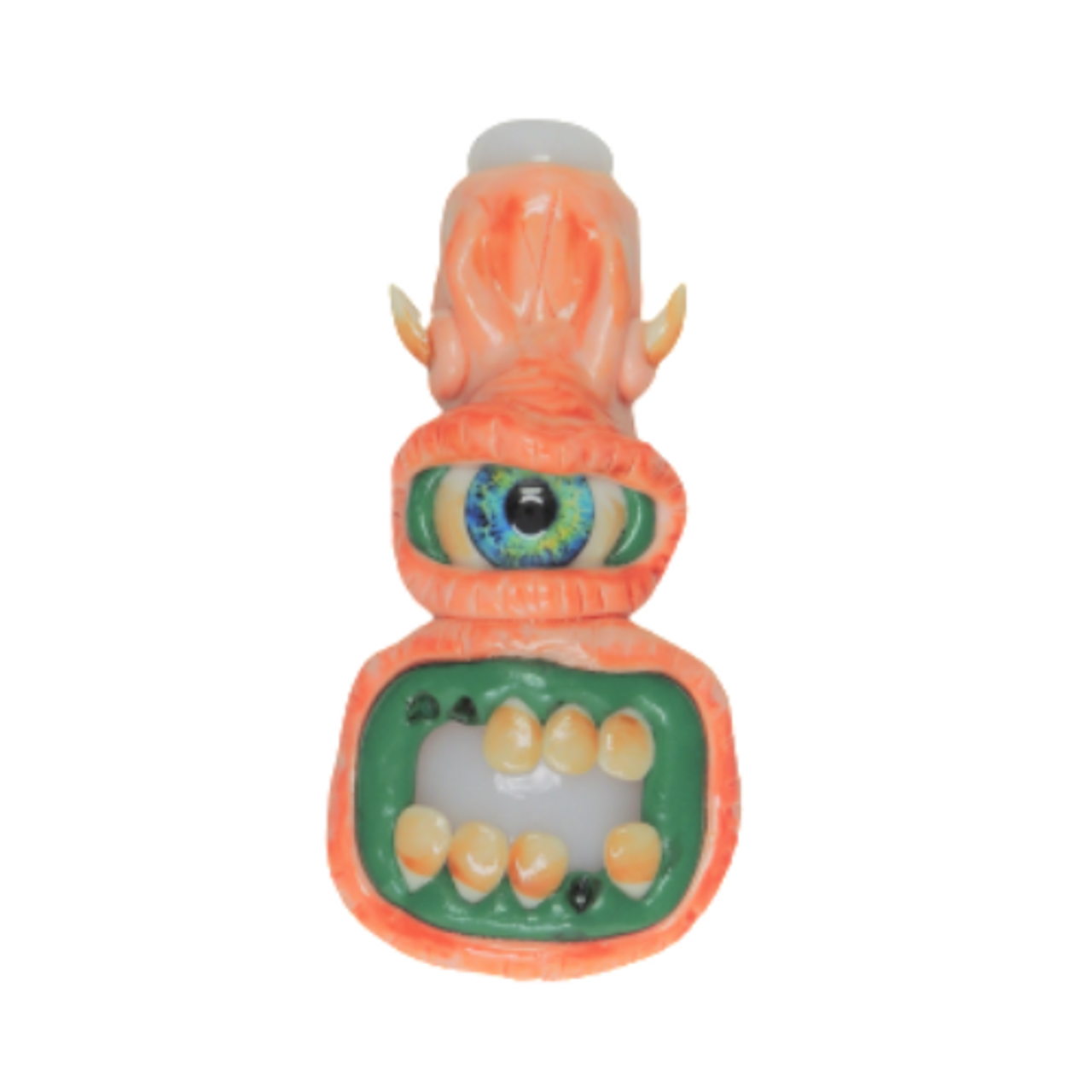 Monster Hand Pipe with One Eye and Missing Teeth - Assorted