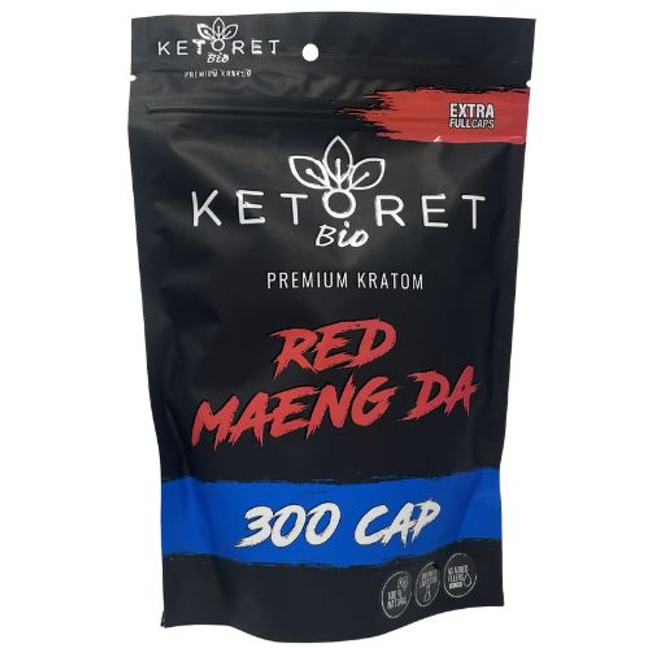 Ketoret Kratom Capsules - Red Maeng Da 300 Caps