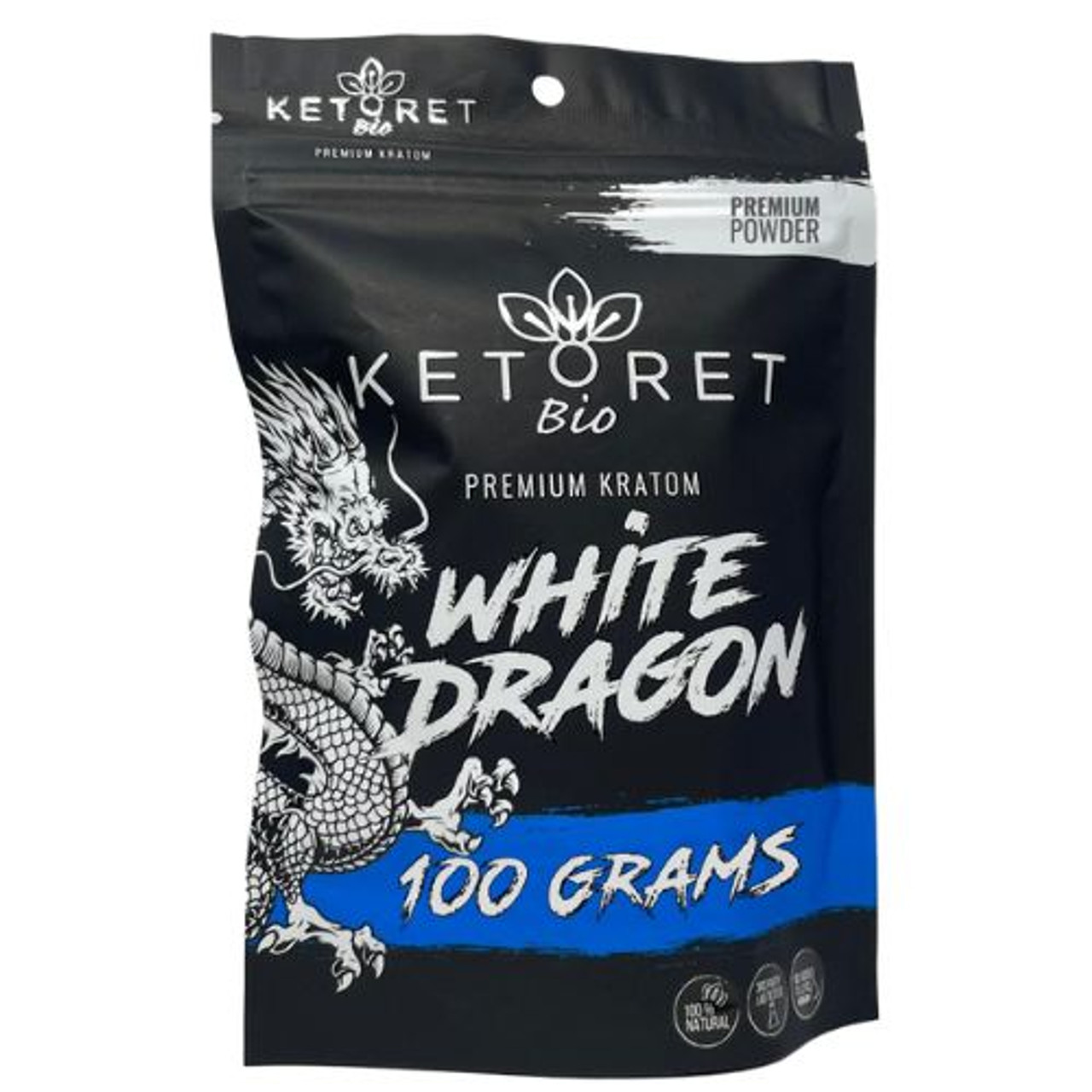 Ketoret Kratom Powder - White Dragon 100g