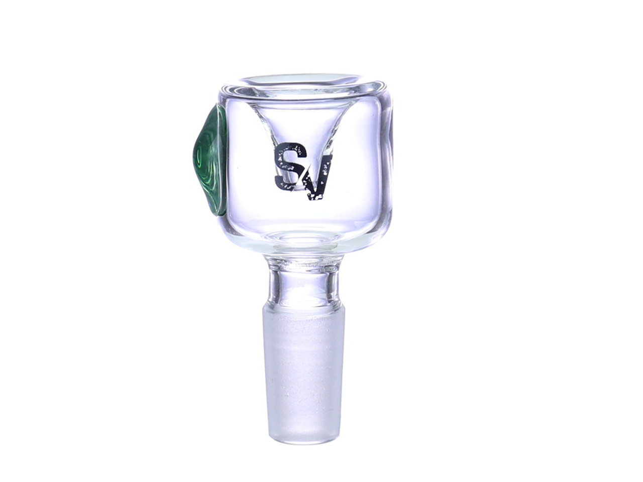 Syndicate Vitrum Clear Barrel Bowl w/ Dot