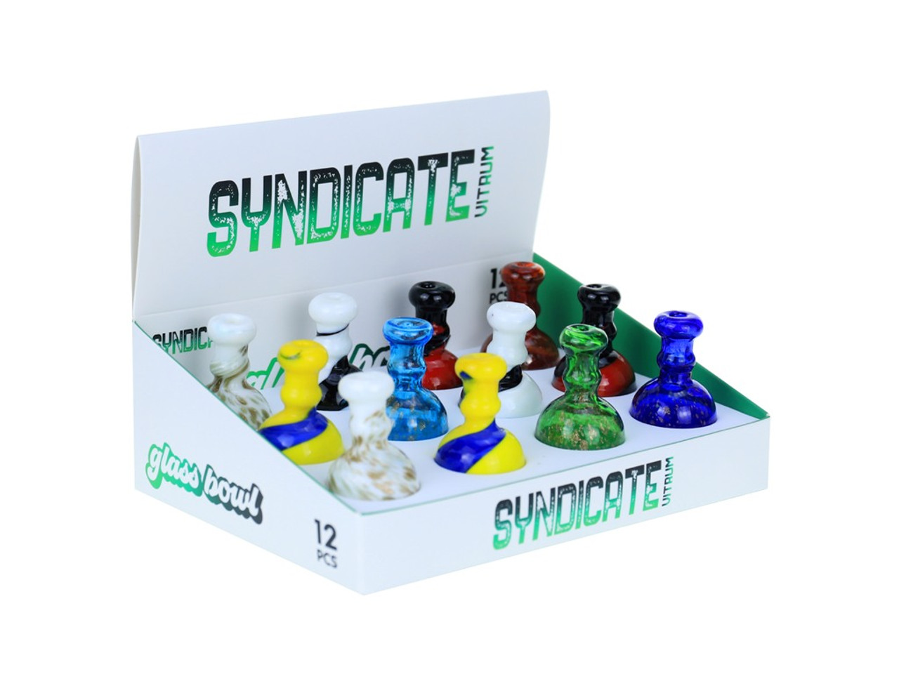 Syndicate Vitrum Swirled Bubble Carb Cap