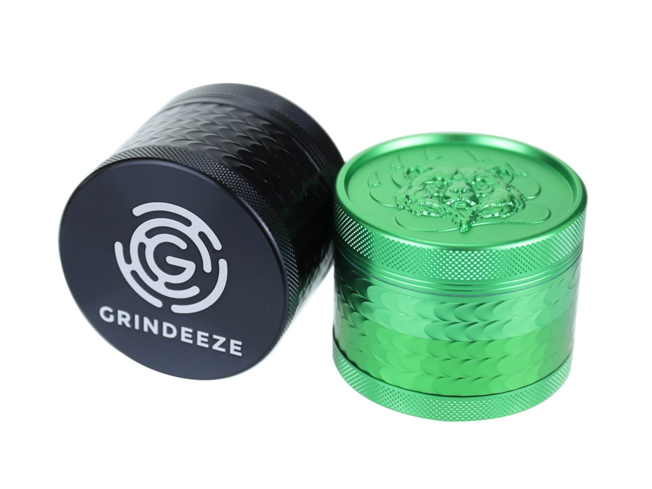 Grind Eeze 63mm Grinder with Bear Design - Assorted Colors