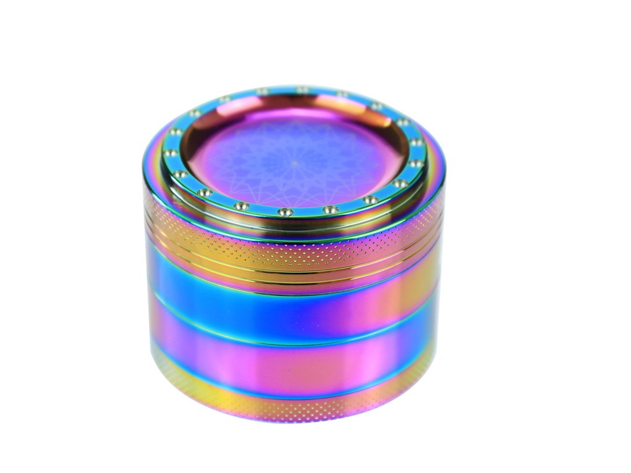 Grind Eeze 63mm Geo Design Rainbow Grinder - Assorted