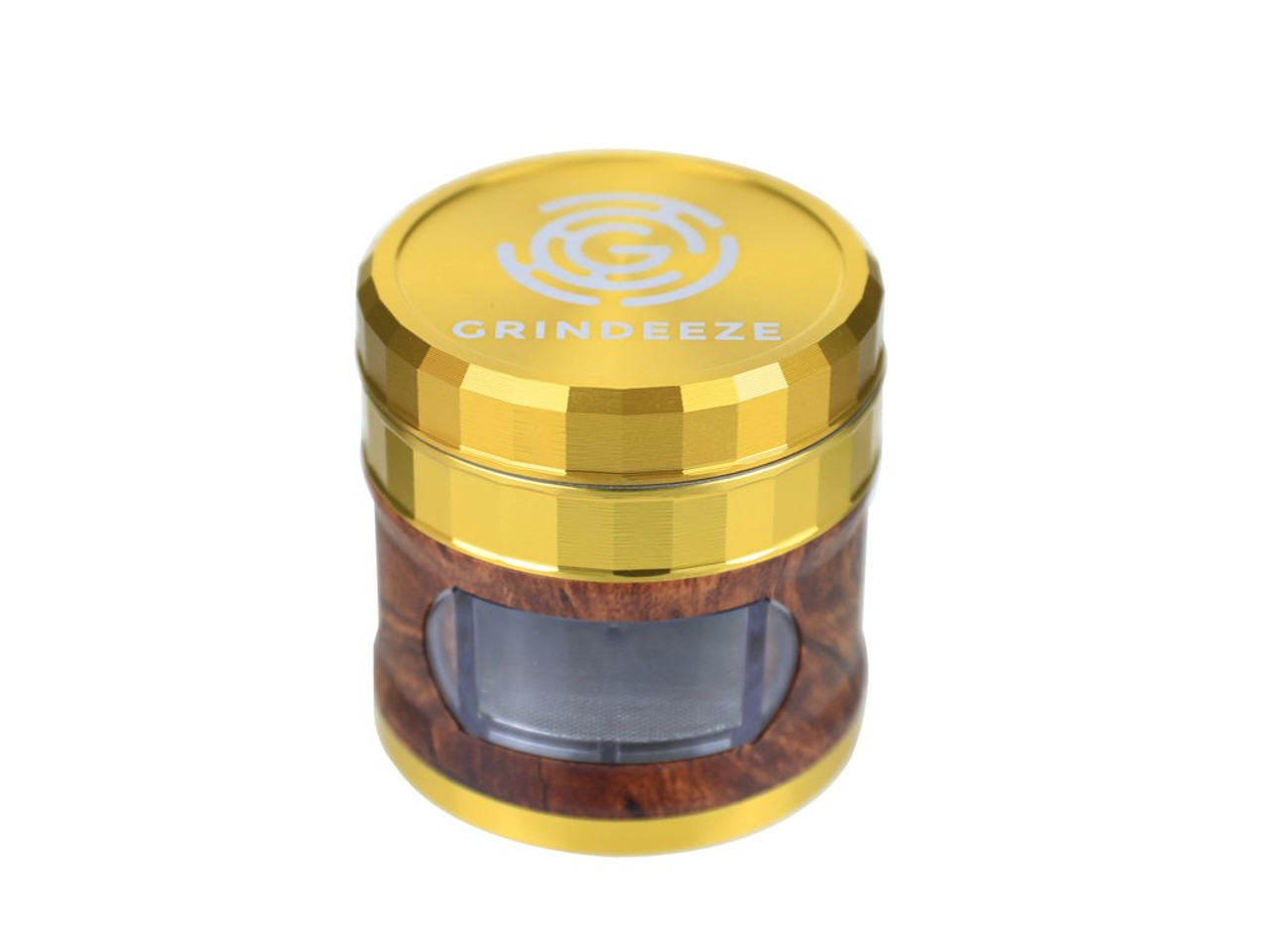 Grind Eeze 63mm Grinder with Pull Out Side and Grain Finish - Assorted Colors