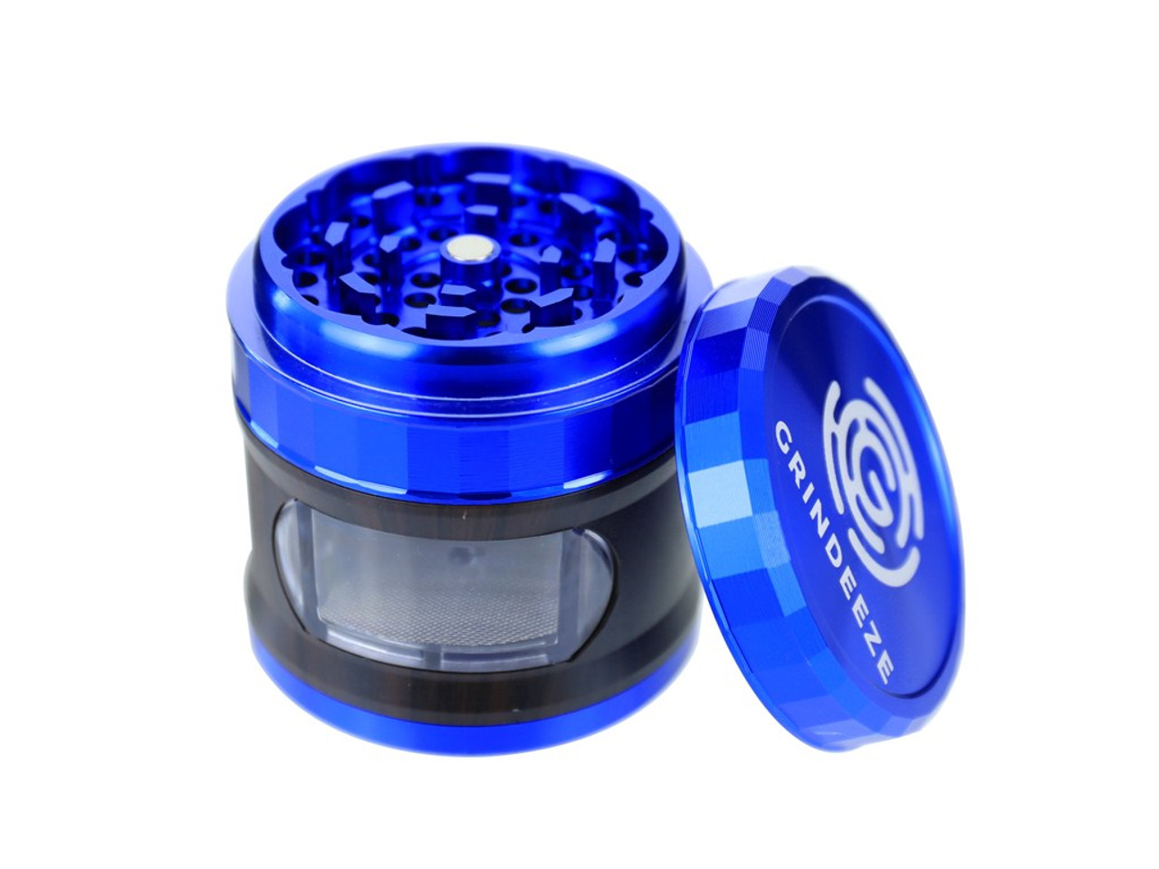 Grind Eeze 63mm Grinder with Pull Out Side and Grain Finish - Assorted Colors