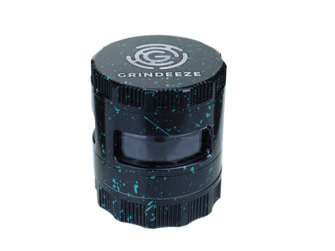 Grind Eeze 63mm Grinder with Splatter Finish and Side Windows - Assorted
