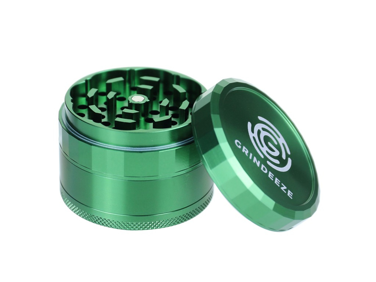 Grind Eeze 63mm Paneled Top Grinder - Assorted Colors