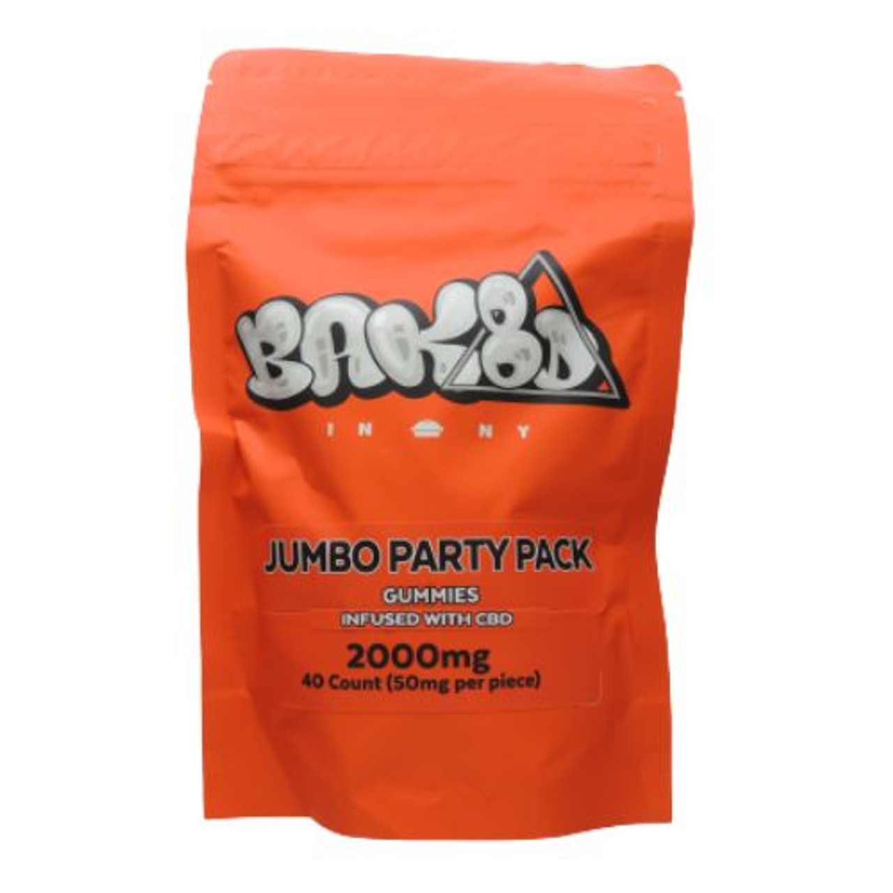 Bak8d 2000mg CBD Jumbo Party Pack - 40 ct. Bag