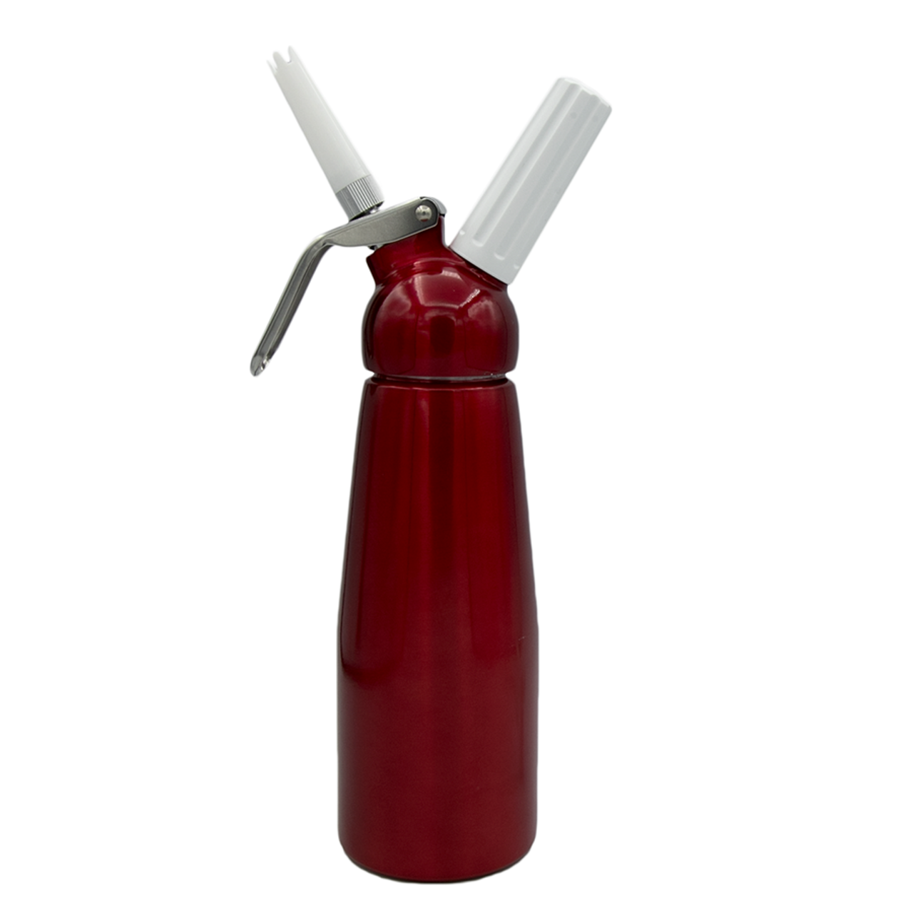 Kitchen Whip Aluminum Dispenser - Red