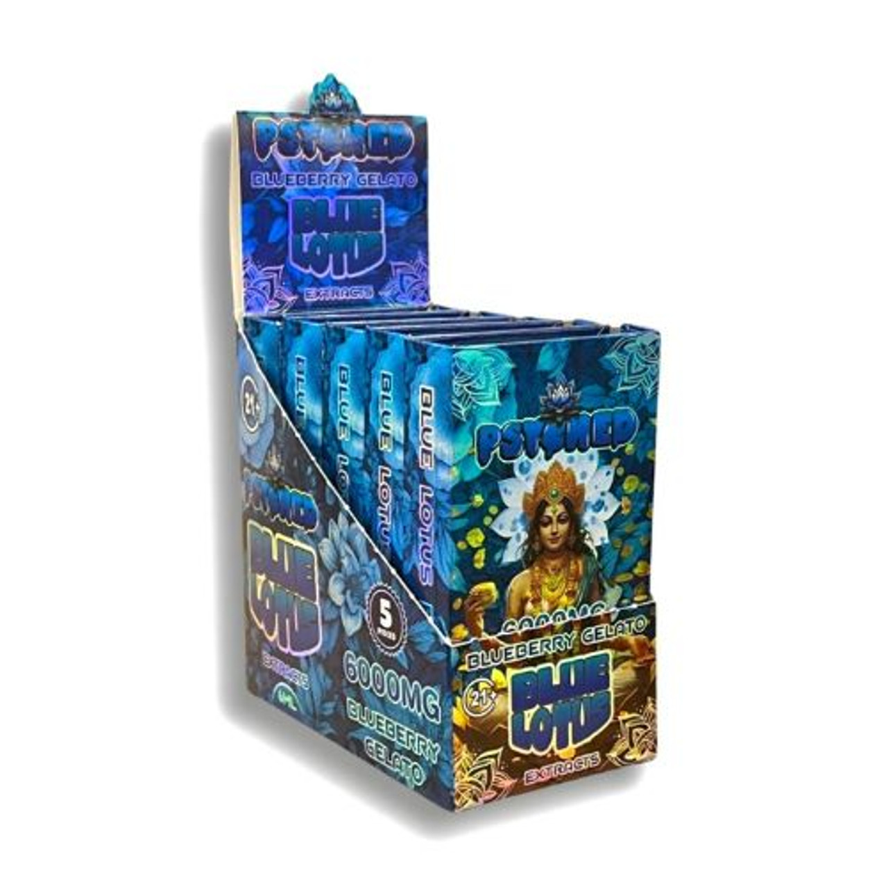 Psyched Blue Lotus 6ml Disposable Vape - 5 ct. Display