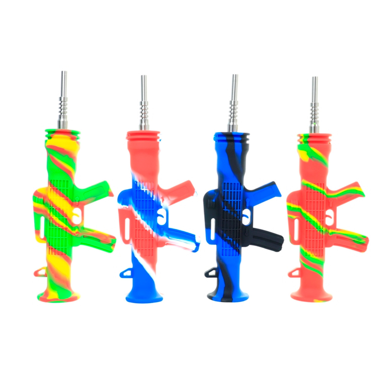7.5" AK47 Silicone Nectar Collector - Assorted