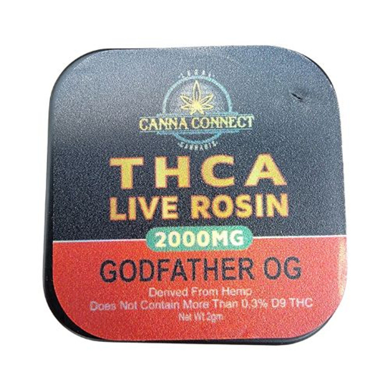 Canna Connect THC-A Live Rosin - Godfather OG - 2g (2000mg)