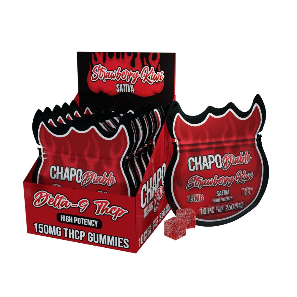 Chapo Diablo 150mg THC-P Gummies - 6 ct. Display | UNS Wholesale
