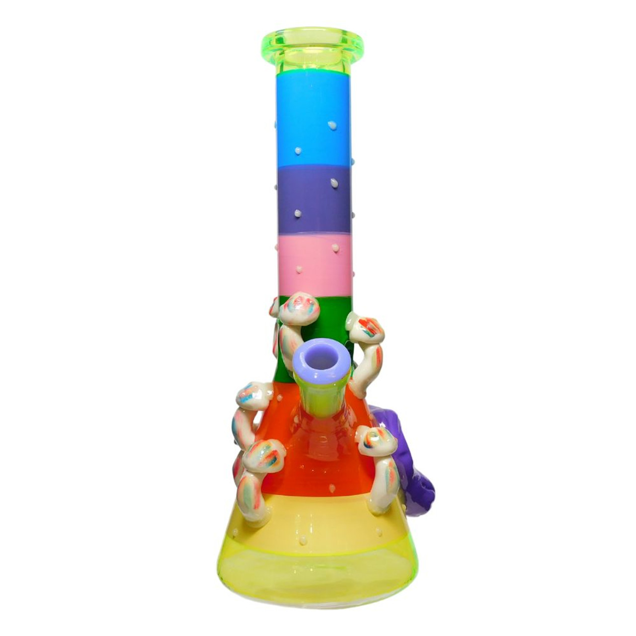 10" Mushroom Dino Beaker Water Pipe