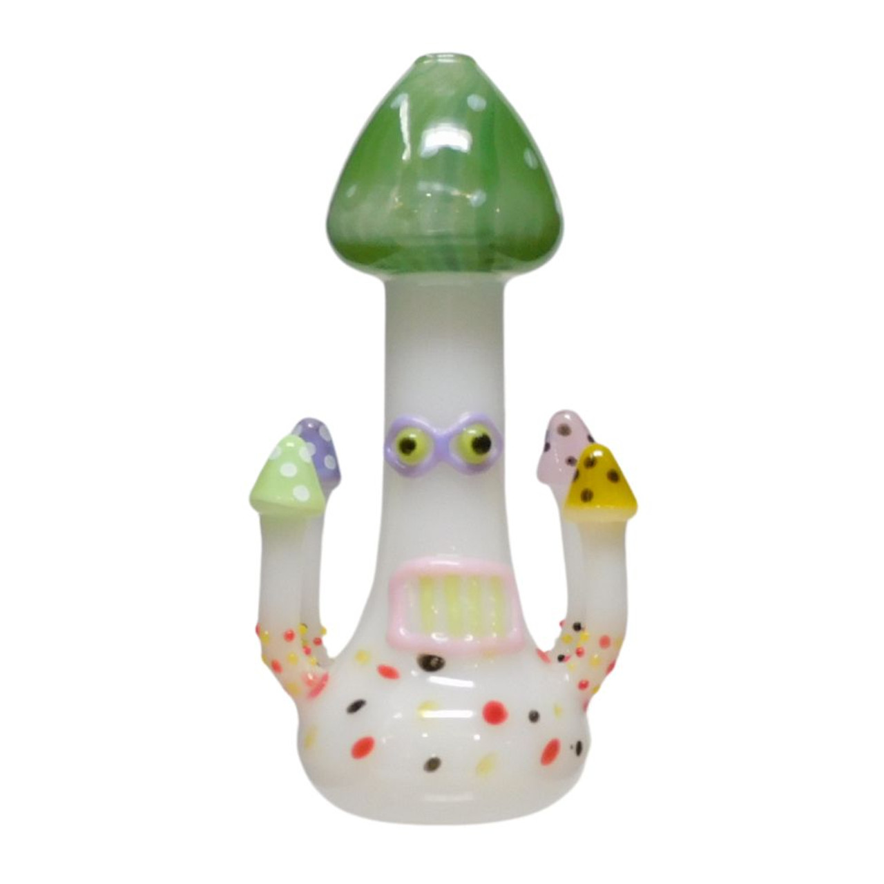 5" Speckled Mushroom Water Pipe