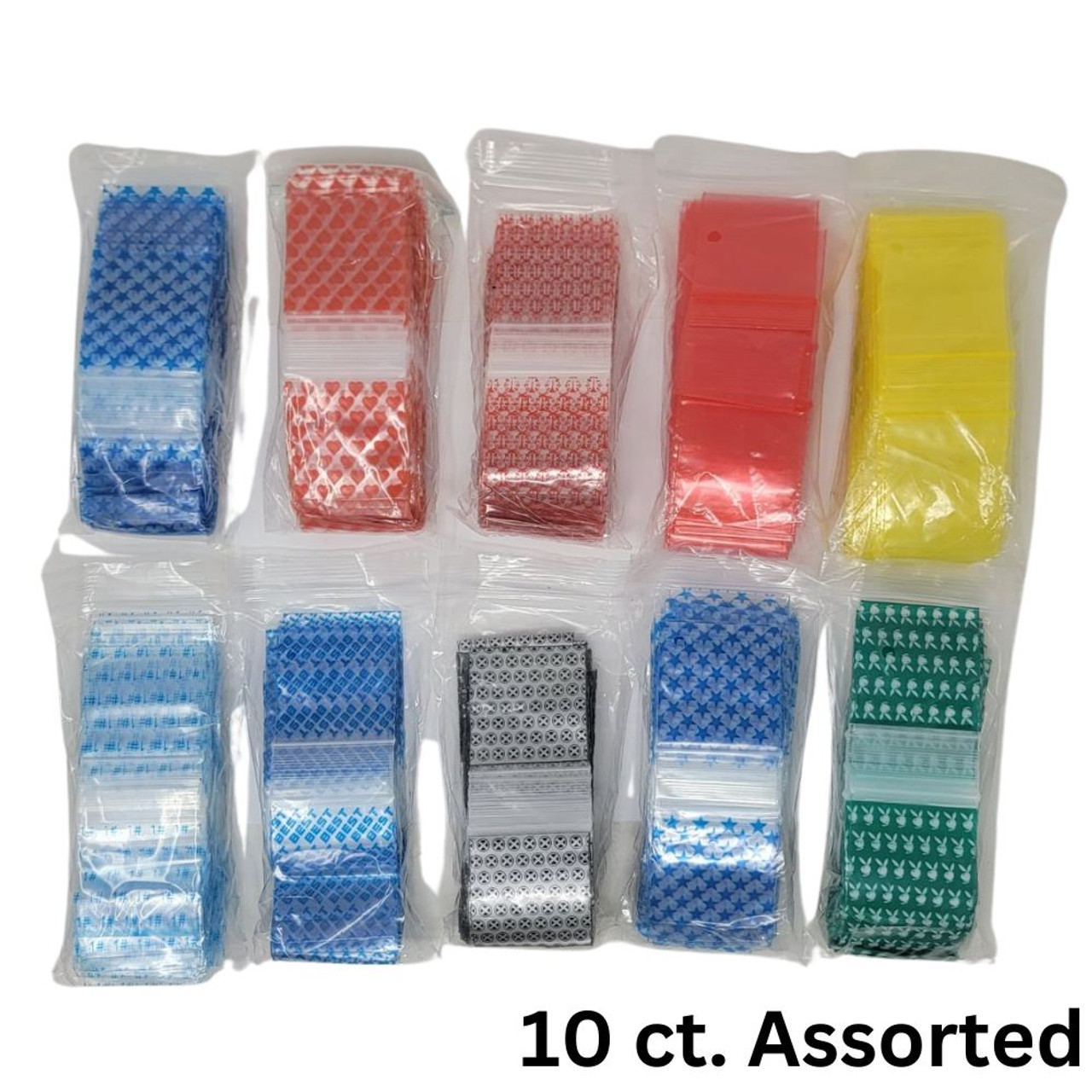 Apple Bags Ziplock Bags - 2020 - 10 ct. Assorted